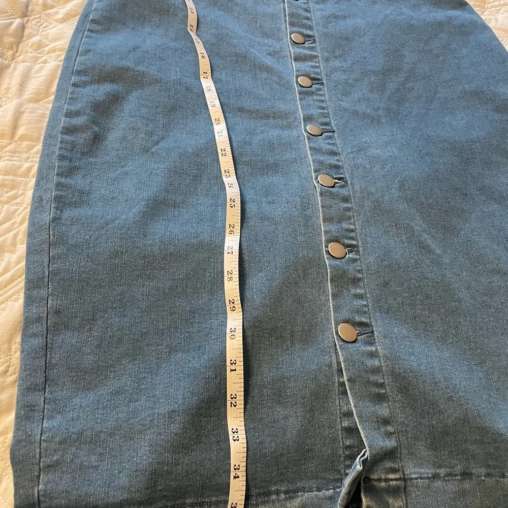 SHEIN Blue Denim Dress - Picture 10 of 12